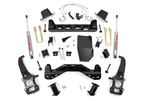 Rough Country - Rough Country Lift Kit for Ford (2004-08) F-150 4x4, 6"