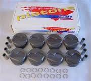 Mahle - Mahle PowerPak Piston and Ring Kit, Set of 8 ( Flat top & Inverted Dome )