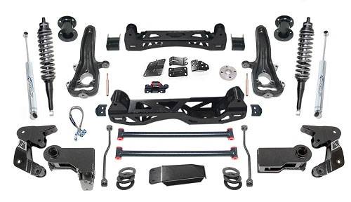 Pro Comp - Pro Comp Suspension Kit, Dodge (2014-15) 1500 Diesel, 6" Lift, Stage 2 (front shocks: MX2.7, rear shocks: MX6)