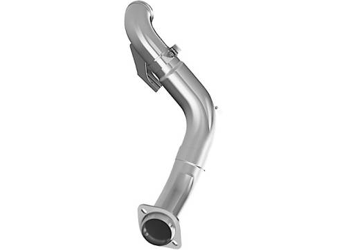 MBRP - MBRP 4" Down-Pipe, Ford (2015-16) F-250/F-350/F-450/F-550, 6.7L Power Stroke, Aluminized