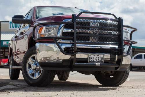 Tough Country - Tough Country Standard Brush Guard with Expanded Metal for Dodge (2010-18) 2500 & 3500 Ram