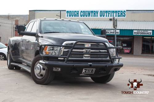 Tough Country - Tough Country Custom Deluxe Front Bumper, Dodge (2010-18) 4500 & 5500