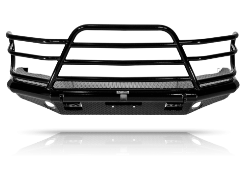 Tough Country - Tough Country Custom Deluxe Front Bumper, Chevy (2015-19) 2500 & 3500 Silverado