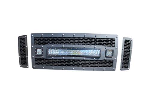 Rigid Industries - Rigid Industries LED Grille, Ford (2008-10) F-250, F-350, F-450 (FX4 Only)