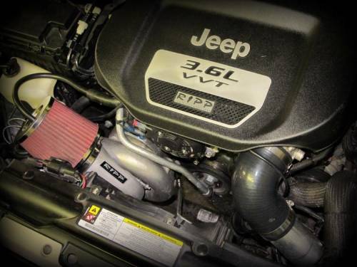 RIPP Superchargers - RIPP Supercharger Kit, Jeep (2012-14) Wrangler JK 3.6 Kit 6 Speed Trans
