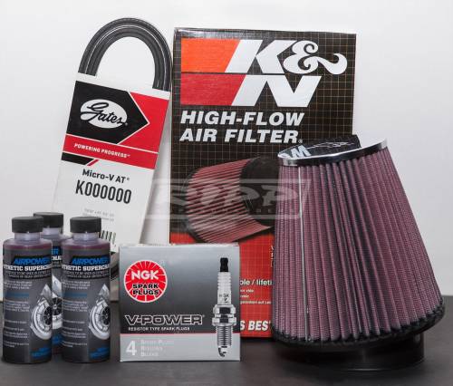 RIPP Superchargers - RIPP Superchargers Tune Up Kit, Jeep (2007-11) Wrangler JK 3.8L, High Altitude Belt & Spark Plug Wires