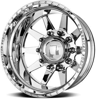 American Force Wheels - American Force Independence SD Wheel, 8x170, 20"x8.25" (Mirror Polished Finish/ Dually)