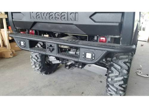Tough Country - Tough Country UTV Rear Deluxe Bumper for Kawasaki (2014-23) Mule FX, FXT, Pro FXT & DXT