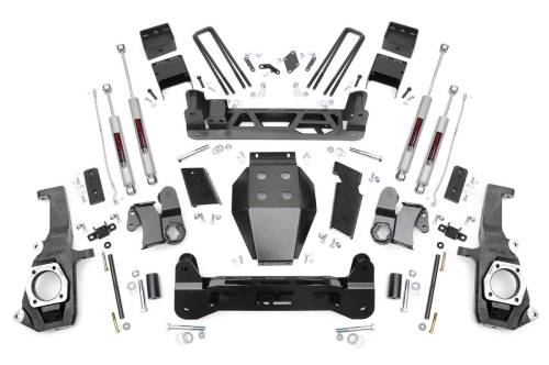 Rough Country - Rough Country Lift Kit fpr Chevy/GMC (2011-18) 2500/3500, 4WD, 5"