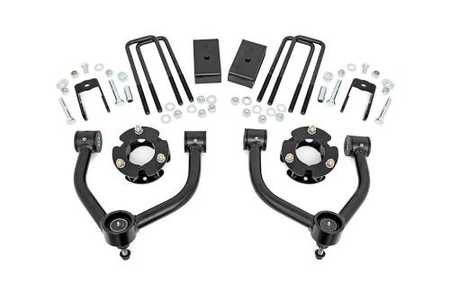 Rough Country - Rough Country Lift Kit for Nissan Titan XD (2016-18) 5.0L, Cummins, 3"