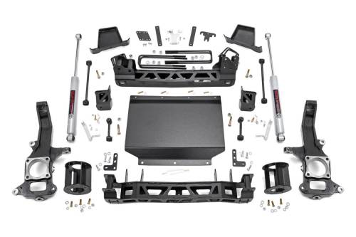 Rough Country - Rough Country Lift Kit for Nissan Titan XD 4WD (2016-18) 5.0L, Cummins, 6"