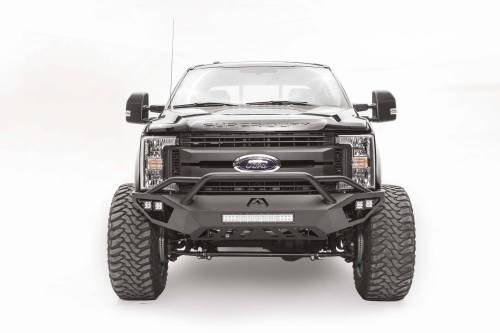 Fab Fours - Fab Fours Vengeance Front Bumper, Ford (2017-18) F-250/F-350, With Prerunner Bar