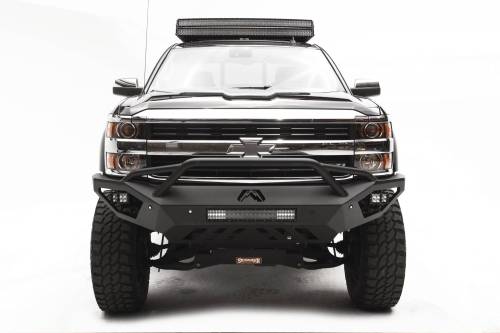 Fab Fours - Fab Fours Vengeance Front Bumper, Chevy (2011-14) 2500/3500, With Prerunner Bar