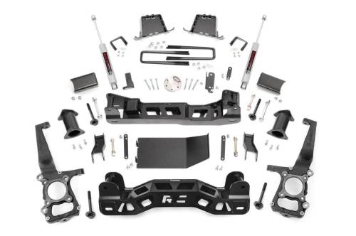Rough Country - Rough Country Lift Kit for Ford (2011-14) F-150 4x4, 6"