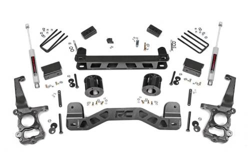 Rough Country - Rough Country Lift Kit for Ford (2015-18) F-150 (2WD), 4"