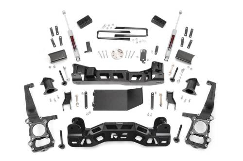 Rough Country - Rough Country Lift Kit for Ford (2009-14) F-150 (4WD), 4"