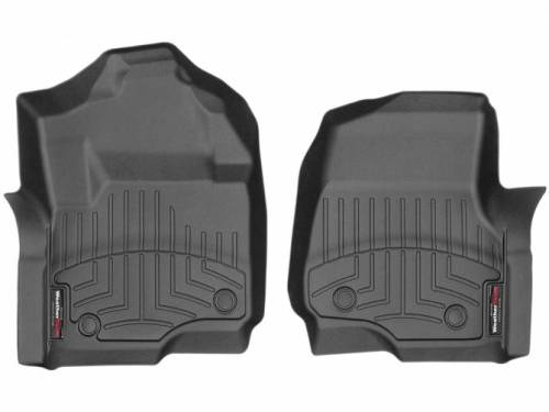 WeatherTech - WeatherTech Front Floorliners, Ford (2017) F-250/F-350/F-450, Front, Black
