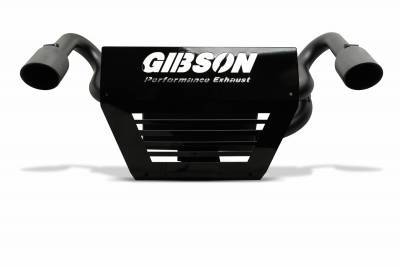 Gibson Performance - Gibson UTV Exhaust, Polaris (2016-18) RZR, Dual Exhaust, Black Ceramic, Turbo Model Only