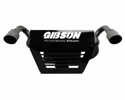 Gibson Performance - Gibson UTV Exhaust, Polaris (2014) RZR XP & XP4, Dual Exhaust, Black Ceramic, Non Turbo