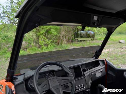 SuperATV - SuperATV Half Windshield for Polaris (2016-26) General (Scratch Resistant Polycarbonate - Light Tint)