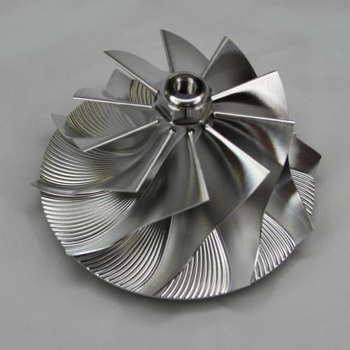 AVP Billet Turbo Compressor Wheel, Ford (1999.503) 7.3L, GTP38R Garrett Turbos, Stage 2 (10 Blade)