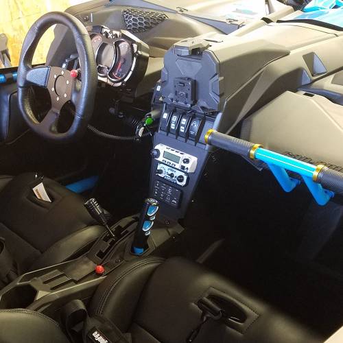 Rugged Radios Side Panels For CanAm X3 Mount