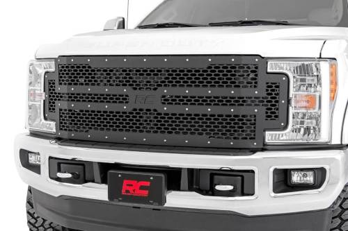 Rough Country - Rough Country Mesh Grille for Ford (2017-18) F-250/F-350
