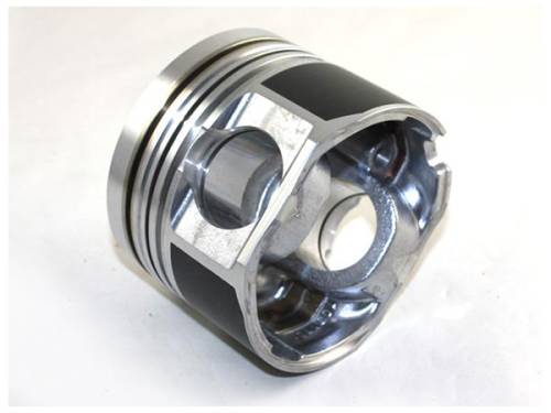 Mahle - Mahle Motorsports Performance Pistons With Rings, Chevy/GMC (2001-04) 6.6L LB7 Duramax, (De-Lipped and Coated, .020 Over Sized)