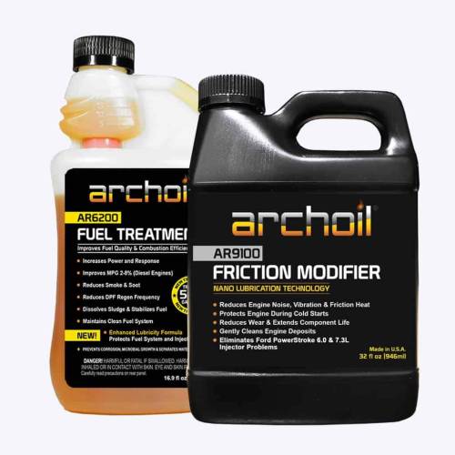Archoil - Archoil Maintenance Kit 3 (16oz AR9100 oil treatment & 10.1oz AR6200 fuel treatment)