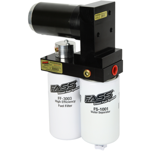 FASS Diesel Fuel Systems - FASS Titanium Signature Series, Ford (2017-19) 6.7L Powerstroke (0-600hp) 125gph