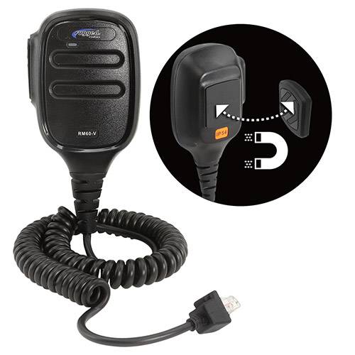 Rugged Radios - Rugged Radios RM-60 and RM-45 Hand Mic with Scosche MagicMount