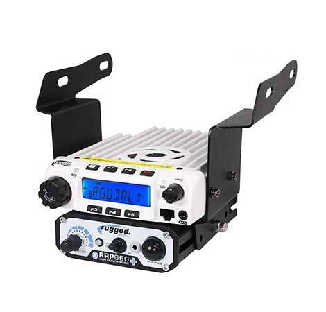Rugged Radios - Rugged Radios, Polaris RZR 570, 800, 900 Mount for M1 / RM60 / GMR45 Radio & Intercom