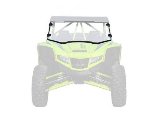 SuperATV - Textron Wildcat XX Full Windshield (Scratch Resistant Polycarbonate) Clear