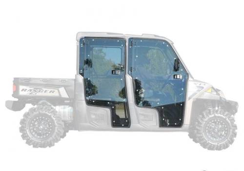 SuperATV - Polaris Ranger Cab Enclosure Doors (4 Door) Full Doors Standard