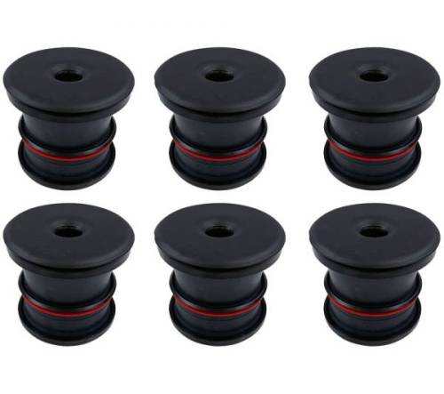 S&B - S&B Silicone Body Mount Kit for Ford (2008-16) Super Duty 5.4L, 6.2L, 6.4L, 6.7L & 6.8L Regular & Extended Cab 