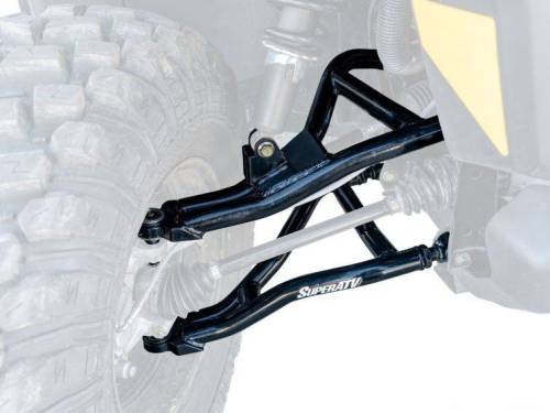 SuperATV - SuperATV High Clearance 2" Forward Offset A Arms Standard for Can-Am (2017-21) Defender (Without Ball Joints)
