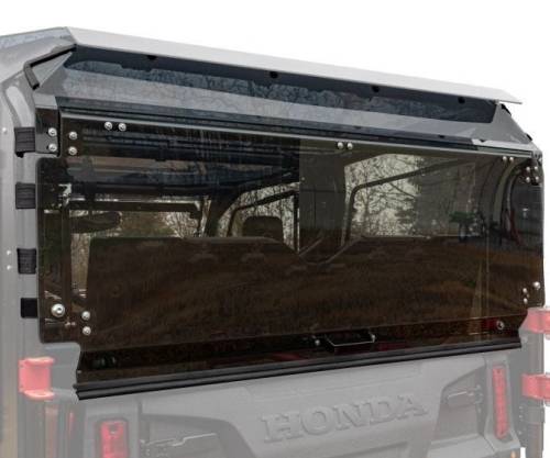 SuperATV - SuperATV Rear Windshield for Honda (2023-24) Pioneer 1000-6