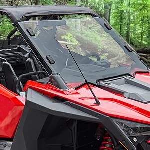 APEX Powersports Products - APEX Scratch Resistant Full Windshield, Polaris RZR PRO XP / 4 (2020) Clear