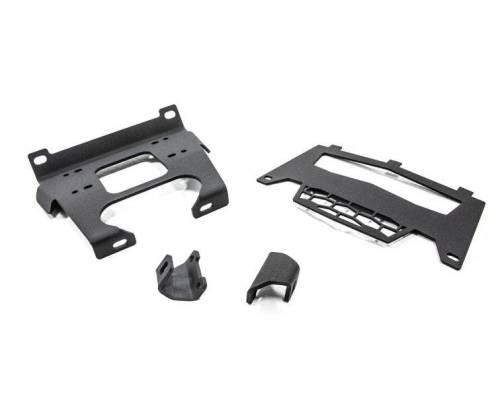 SuperATV - Polaris RZR 900 Winch Mounting Plate (Manufacture Date After to 09/01/2014)