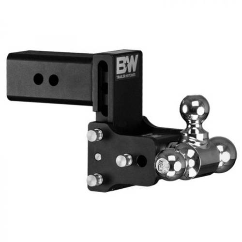 B&W Trailer Hitches - B&W Tow & Stow Hitch for 3" Receiver, 5" drop - 5.5" rise (1-7/8" x 2" x 2-5/16")