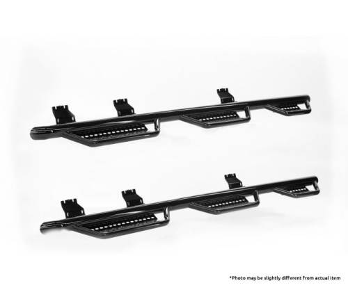 Ranch Hand - Ranch Hand Wheel-To-Wheel Nerf Step Bars, Toyota (2007-20) Tundra Double Cab, 6'6" Bed (6 Step)
