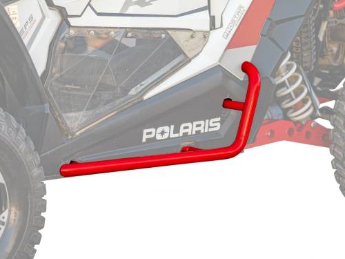 SuperATV - Polaris General Heavy Duty Nerf Bars (Red)