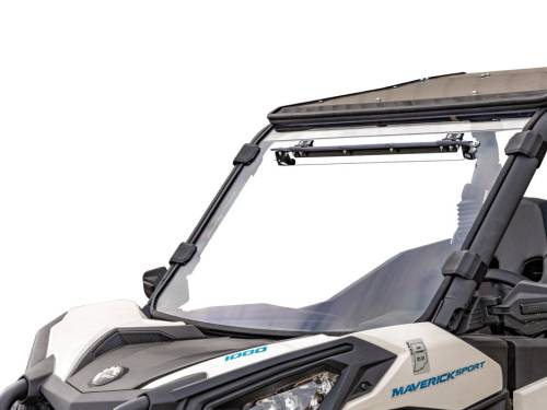 SuperATV - Can-Am Commander Scratch Resistant Vented Full Windshield (2021+)