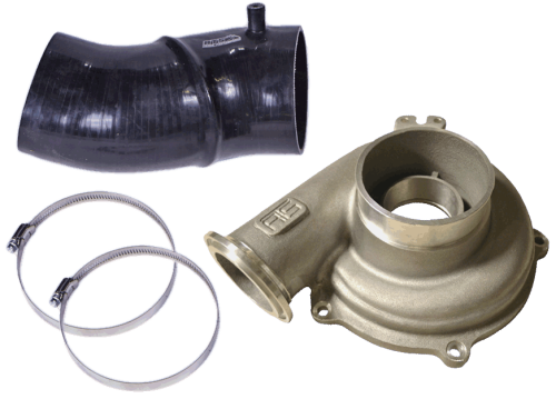 ATS Diesel Performance - ATS Ported Compressor Housing for Ford (1999.5-03) Excursion/F-250/F-350/F-450/F-550 Super Duty V8 7.3L Power Stroke with 4" Boot
