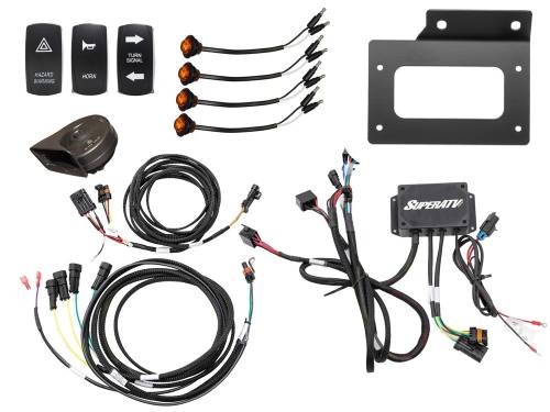 SuperATV - Kawasaki Teryx KRX 1000 Deluxe Plug & Play Turn Signal Kit