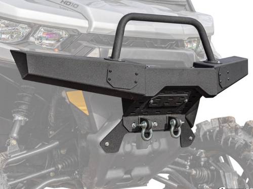 SuperATV - Can-Am Defender Winch Ready Front Bumper 2020+ (Winch Ready)