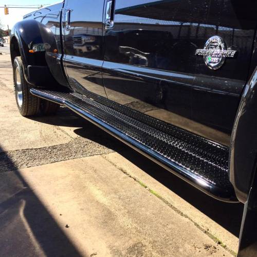 Tough Country - Tough Country Deluxe Full Length Dually Running Boards, for Ford (2017-22) F-350, F-450 and F-550 Super Duty Dually