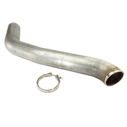 Industrial Injection - Industrial Injection HX40 4" Downpipe for Dodge (1994-02) 5.9L Cummins, 2nd Gen (with Clamp)