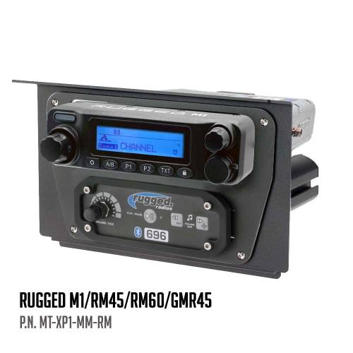 Rugged Radios - Rugged Radios Polaris XP1 Multi-Mount Kit, M1/RM45/RM60/GMR45