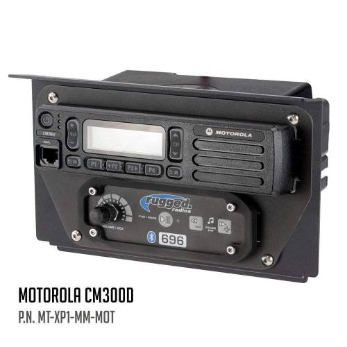 Rugged Radios - Rugged Radios Polaris XP1 Multi-Mount Kit, Motorola CM300D, Motorola/Vertex VX2200